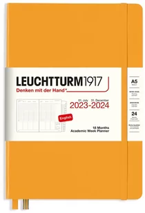 LEUCHTTURM1917 Planer kalendarz książkowy A5 tyg. - Kalendarze - miniaturka - grafika 1
