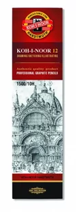 Koh-I-Noor zestaw ołówków grafitowy 6B, 12 sztuk - Kredki, ołówki, pastele i pisaki - miniaturka - grafika 1
