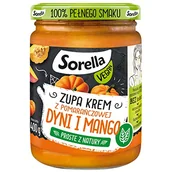 Zupy w płynie - Zupa krem z pomarańczowej dyni i mango 400 g - miniaturka - grafika 1