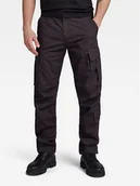 Spodnie męskie - G-Star Raw Spodnie materiałowe P-3 D23677-D308 Czarny Regular Fit - miniaturka - grafika 1