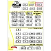 Zeszyty szkolne - IKS zestaw okładek na zeszyt do nut, 50 sztuk, mix - miniaturka - grafika 1