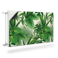 Dekoracje domu - Magnetyczna MASKOWNICA Grzejnika Liście Tropikalne Natura 880cm x 60cm - miniaturka - grafika 1