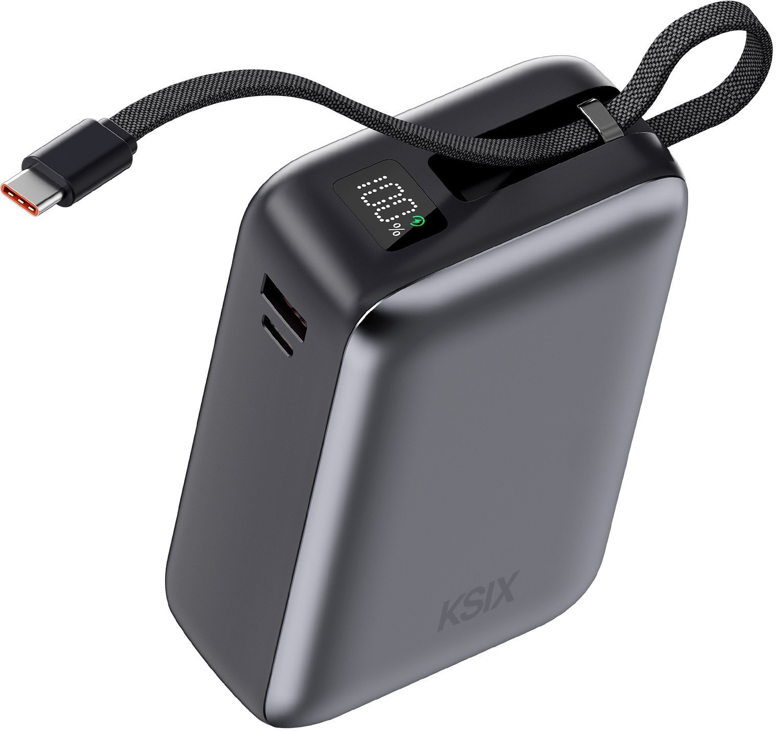 Ksix Power Bank 30000 Mah Power PULSE Grey