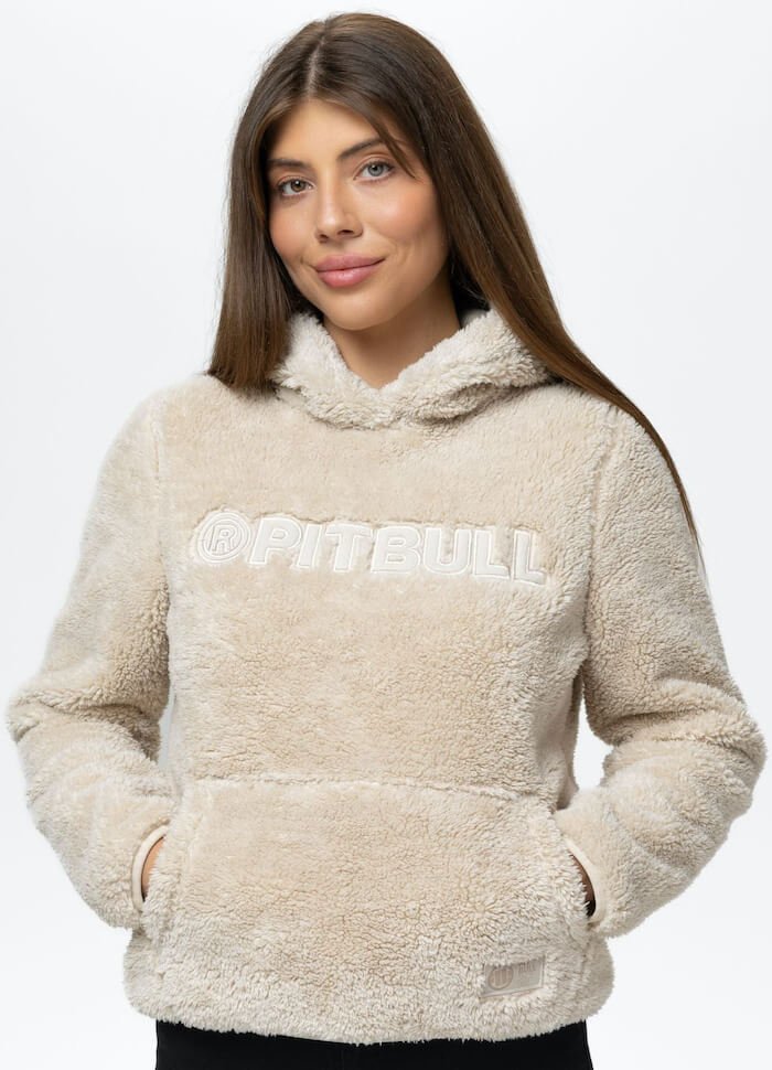 Damska bluza PIT BULL ARAGONA WMN beżowa (light beige)-XL