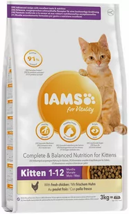 IAMS Vitality Kitten 3 kg - Sucha karma dla kotów - miniaturka - grafika 1