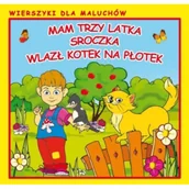 Książki edukacyjne - Mam trzy latka Sroczka Wlazł kotek na płotek - miniaturka - grafika 1