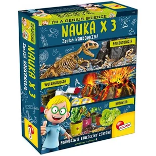 IM a Genius Science Nauka x3 Zostań naukowcem - Mały naukowiec - miniaturka - grafika 1