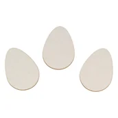 Scrapbooking - EKO-DECO, tekturowe jajko, 3 sztuki - miniaturka - grafika 1