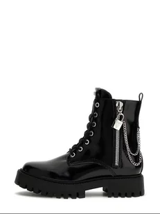 tronchetto e stivaletto donna guess fltfro ele10 fiorelo black - Kozaki damskie - miniaturka - grafika 1