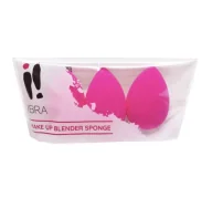 Gąbeczki do makijażu - IBRA Blender-gąbka do makijażu różowa - 1op.-3szt - miniaturka - grafika 1