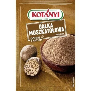 Kotanyi Gałka muszkatołowa mielona 10g - Zdrowa żywność - miniaturka - grafika 1