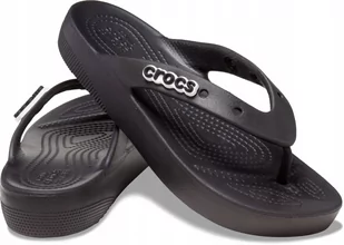 Japonki Klapki Damskie Crocs Platform Flip 41 - Klapki i japonki damskie - miniaturka - grafika 1