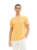 Koszulki męskie - TOM TAILOR Męska koszulka polo 1035628, 2225 Washed Out Orange, XL, 22225 - Washed Out Orange, XL - miniaturka - grafika 1