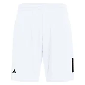 Spodenki męskie - Spodenki męskie adidas Club 3 Stripes Short White M - miniaturka - grafika 1