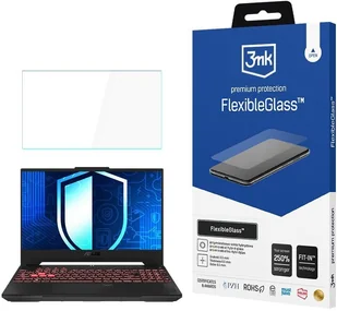 ASUS TUF GAMING A15 - UP TO 17 3MK FLEXIBLEGLASS - Filtry prywatyzujące - miniaturka - grafika 1