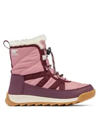 Buty dla dziewczynek - Sorel Śniegowce Youth Whitney™ II Plus Lace Wp 2088591627 Różowy - miniaturka - grafika 1