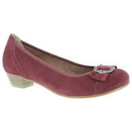 Czółenka - HIRSCHKOGEL 3009220 czółenka damskie, czerwony - Rot Bordo 024-40 EU - miniaturka - grafika 1