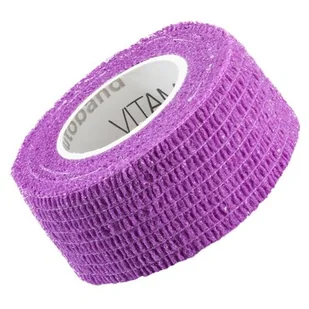 Vitammy Autoband kolor fioletowy 2,5cm x 450cm Elastyczny bandaż kohezyjny samoprzylepny - Apteczki i materiały opatrunkowe - miniaturka - grafika 1