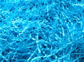 Folia, papier śniadaniowy, serwetki - Wypełniacz Naturalny Dekoracyjny 100g Niebieski - miniaturka - grafika 1