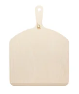 Deski do krojenia - DESKA DREWNIANA ŁOPATKA SZUFLA DO PIZZY SERWOWANIA PIECZENIA DUŻA 43x32cm - miniaturka - grafika 1