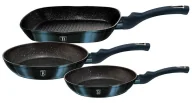 Zestawy garnków i patelni - Komplet 3 patelni na indukcję P7-T72 - miniaturka - grafika 1