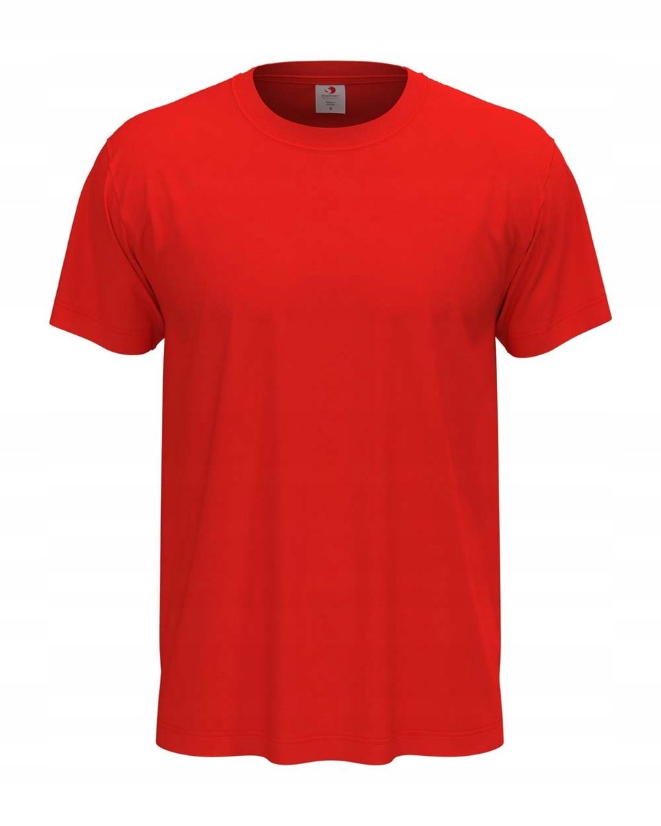 Koszulka męska T-shirt męski Stedman Classic-T Organic Scarlet Red XL