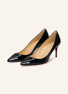 Christian Louboutin Czółenka Lakierowane Kate 70 schwarz - Czółenka - miniaturka - grafika 1