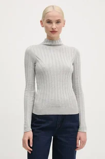 Pepe Jeans sweter IZABEL TURTLENECK damski kolor szary  PL702224 - Swetry damskie - miniaturka - grafika 1