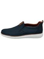 Półbuty męskie - Bugatti Slippersy w kolorze granatowym - miniaturka - grafika 1