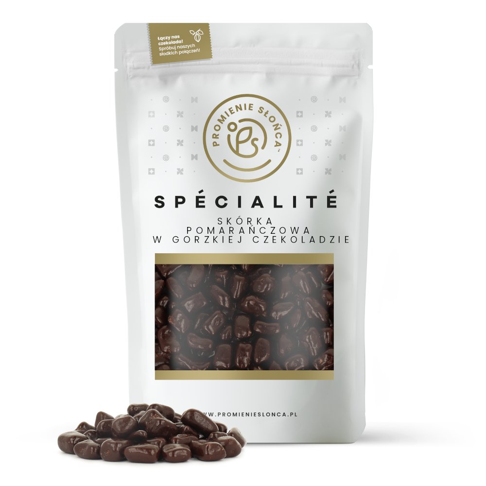 Skórka Pomarańczowa w Gorzkiej Czekoladzie 500 g