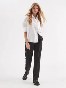 Calvin Klein Spodnie materiałowe Essential K20K206879 Czarny Slim Fit - Spodnie damskie - miniaturka - grafika 1