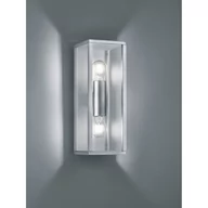 Lampy ogrodowe - Trio Garonne Cynk IP44 2xE27 Kinkiet zewnętrzny 201860286 - miniaturka - grafika 1