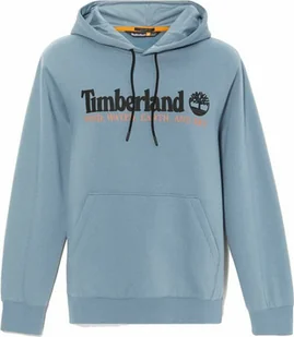 Sweter męski z kapturem Timberland WWES Niebieski - S - Swetry męskie - miniaturka - grafika 1