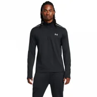 Bluzy sportowe męskie - Męska bluza treningowa Under Armour UA Vanish Cold Weather 1/4 Zip - czerwona - UNDER ARMOUR - miniaturka - grafika 1