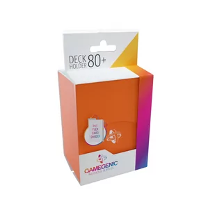 Gamegenic: Dack Holder 80+ Orange - Akcesoria do gier planszowych - miniaturka - grafika 1