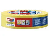 Folie i taśmy malarskie - Tesa Taśma malarska precyzyjna cienka 50m 30mm żółta H0433410 - miniaturka - grafika 1