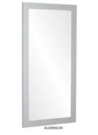 Lustra - Lustro Profilmat w ramie ALU, SREBRNEJ 130X50 PREMIUM - miniaturka - grafika 1