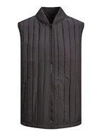 Garnitury - Bestseller A/S Męska kamizelka JJECITY Liner Vest NOOS, czarna, M, czarny, M - miniaturka - grafika 1