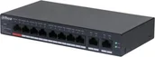 Switche - Switch Dahua Technology DAHUA Switch||CS4010-8GT-110|Type L2|Desktop/pedestal|8x10Base-T / 100Base-TX / 1000Base-T|PoE ports 8|DH-CS4010-8GT-110 - miniaturka - grafika 1