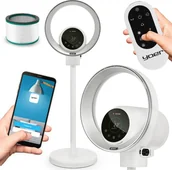 Wentylatory - Wentylator Yoer Cichy WENTYLATOR Bezłopatkowy +Wi-Fi + Pilot - X-Aero BLF01W - miniaturka - grafika 1