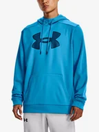 Bluzy sportowe męskie - Bluza męska Under Armour  Fleece Big Logo HD-BLU M - miniaturka - grafika 1