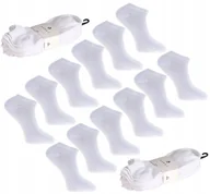 Skarpetki damskie - Skarpetki Stopki Damskie Skarpety Bawełniane Białe MORAJ 12-PAR 38-41 - miniaturka - grafika 1