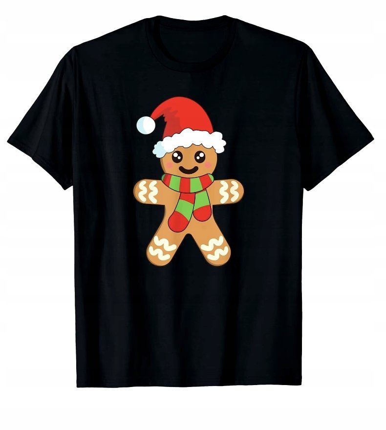 KOSZULKA Z NADRUKIEM MĘSKA ŚMIESZNA T-SHIRT ŚWIĄTECZNE CIACHO r. L #5