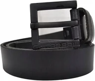 Paski - G-STAR RAW PASEK SKÓRZANY CZARNY MĘSKI 70 JGE - miniaturka - grafika 1