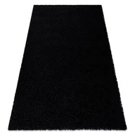 Dywany - Dywan SOFFI shaggy 5cm czarny Czarny, 60x100 - miniaturka - grafika 1