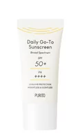 Kremy do twarzy - Purito Daily Go-To Sunscreen Codzienny krem przeciwsłoneczny SPF50+ PA++++ Mini 15ml - miniaturka - grafika 1