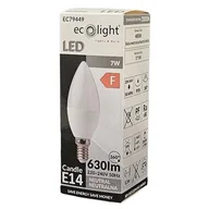 Halogeny - Żarówka LED ECOLIGHT Candle EC79449 7W E14 - miniaturka - grafika 1