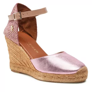 Kurt Geiger Espadryle Monty 2631398109 Pink - Espadryle damskie - miniaturka - grafika 1