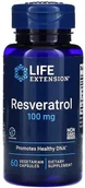 Witaminy i minerały - Life Extension - Resveratrol, 100mg, 60 vkaps - miniaturka - grafika 1
