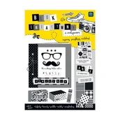 Szkolne artykuły papiernicze - Blok kreatywny A4 z naklejkami B&W INTERDRUK ID281 - miniaturka - grafika 1
